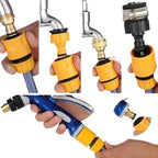 22/31 Pcs Garden Hose Connector Set Connector End 3 Tap Extender Hose Quick Connectors Repair Joint Pipe Irrigation Accessories(22 Pcs) - Image 4