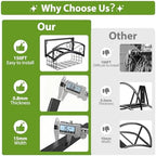 BOLITE Garden Hose Holder Wall Mount, Heavy Duty Water Hose Holder, 150FT - Image 3