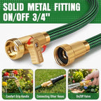 Garden Hose 75 ft, Non-Expanding Lightweight Kink-Free Flexible Water Hose - Image 5
