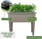 Dexceder 13.2 Gallon Self Watering Raised Garden Bed (Light Brown) - Image 5