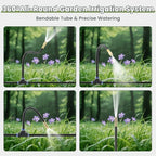 200FT Drip Irrigation Kit, 40 Adjustable Nozzles, 1/4in Hose - Image 4
