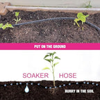 1/2 Inch 75 FT Round Soaker Hose for Garden and Lawn Irrigation - Image 4