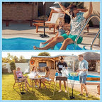 Standing Misters for Outside Patio: Portable Misting System for Cooling Outdoor - 26.5Ft Stand Misting Line with 31.5 Inch Height Water Mister for Yard Garden BBQ Party Pool Water Playing Sprinklers - Image 4