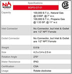 NO WORRIEZ Safety Auto Shut-Off Gas Timer for Propane & Natural Gas | Outdoor Grill, Fire Pit, Pizza Oven | – 100,000 BTU 1/2" NPT, Patent Pending - Image 7