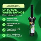 Rain Bird 1804HDPRS Pressure Regulated 4 Inch Pop Up Sprinkler Head 4 Pack - Image 2