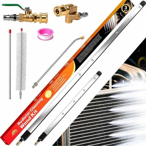47" & 24”&15” Upgraded Radiator Cleaning Wand Set (3PCS) by FREEYOU