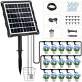 Solar Automatic Drip Irrigation Kit System, 50FT Solar Powered Auto Easy DIY Watering Device Supported Pots Plants, 6 Timing Modes with Anti-Siphoning Device by Unknown