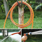 PVC Water Pipe, 1/2" 12mm Garden Hose Pipe Reel Explosion-Proof, 3 Layer Plastic Rubber Tube Irrigation Watering with Connectors Set (Color : Orange, Size : 15m) - Image 7
