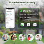 Fabater WiFi Automatic Plant Waterer, App Control Smart Plant Watering Device with Timer, Water Shortage Alert, Irrigation Records for 10 Plants, Indoor Outdoor Watering System - Image 7