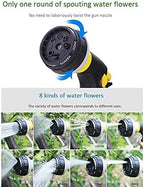 Garden Hose Flexible and Expandable Latex Water Hose with Retractable Solid Brass Fittings and Nozzle Kink Free Lightweight Collapsible Expending Hose (Color : Water Gun (no Joint)) - Image 5
