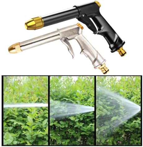 High Pressure Garden Spray Gun, Brass Nozzle, Heavy Duty Water, Adjustable Flow(DN25) - Image 2