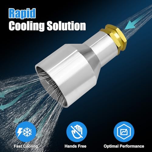Magnetic Coolpressor Compressor Cooler,High-Powered Magnetic Compressor Auxiliary Cooler, Compressor Cooler Part, Quick Cooling for Overheated Compressors with Easy and Fast Connection - Image 4
