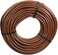 1/4" Poly Dripline 9" Spacing 0.5 GPH 100' Roll Brown Drip Tubing by Drip+Depot
