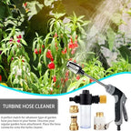 High Pressure Washer Wand,360°Rotating Hydro Jet Power Washer Nozzle,Durable Stainless Steel Garden Hose Attachment for Car Washing,Window Cleaning Plant Watering,3 Spray Modes - Image 5