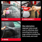 Griot's Garage Brilliant Finish Foaming Sprayer, Car Wash, SUV, RV, Boat, Vehicle, Foam Gun for Garden Hose, Soap Cannon, 32 Oz Bottle, 51140 - Image 4