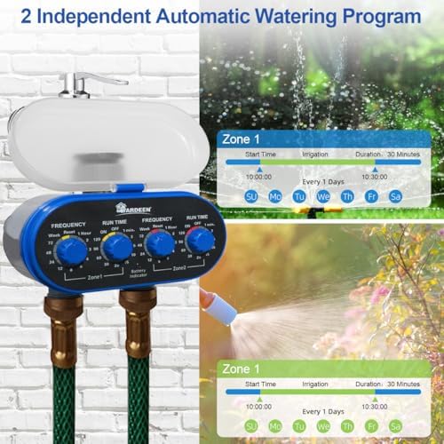 Dual Outlet Water Timer Irrigation Controller System - Image 3