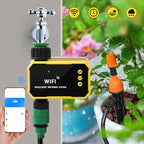 Water Timer with Solar Panel, Smart Sprinkler Timer - Image 3