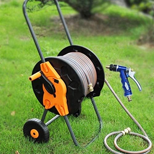 Hose Reels Garden Take-up Reel Car Wash Hose Winch Artifact Wall-Mounted Water Storage Car Outdoor Affordable Water Pipe Set (Color : Hose Reel+DN20) - Image 2