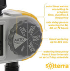 Solterra 28153 Single-Dial Two-Outlet Hose Timer, Gray - Image 2