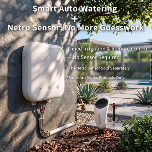 Netro Spark 16Zone Smart Sprinkler Controller ‌Touch Buttons WiFi App-Based - Image 3