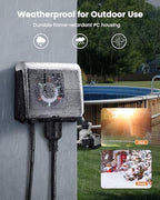 SURAIELEC Mechanical Pool Timer for Above Ground Pool, L5-20R Twist-Lock - Image 7