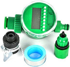 15M (50TF) Automatic Spray Drip Irrigation System Self Watering Garden Hose Kits with 20 Tee Joints Irrigation Timer,Perfect Micro Irrigation System for Flower Bed, Patio, Garden Greenhouse Plants - Image 2