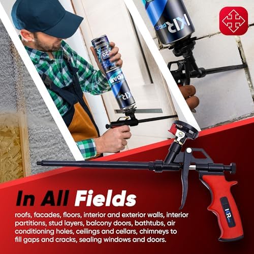 Expanding Spray Foam Gun, 3 Insulation Dispensing Guns + 27 Extenders - Image 3
