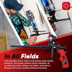 Expanding Spray Foam Gun, 9 Insulation Dispensing Guns + 81 Extenders - Image 3