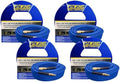 Estwing E3850PVCR 3/8" x 50' PVC/Rubber Hybrid Air Hose with 1/4" Brass Fittings, Blue (Pack of 4) by EstwingTools