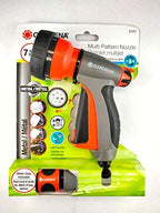 GARDENA 32121 Control Metal Multi-Purpose 7-in-1 Spray Gun with Built in Flow Control, 7 x 3 x 9 inches, orange - Image 2