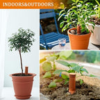 30 oz Terracotta Plant Watering Globes, 3Pack Self-Watering Clay Irrigation - Image 6