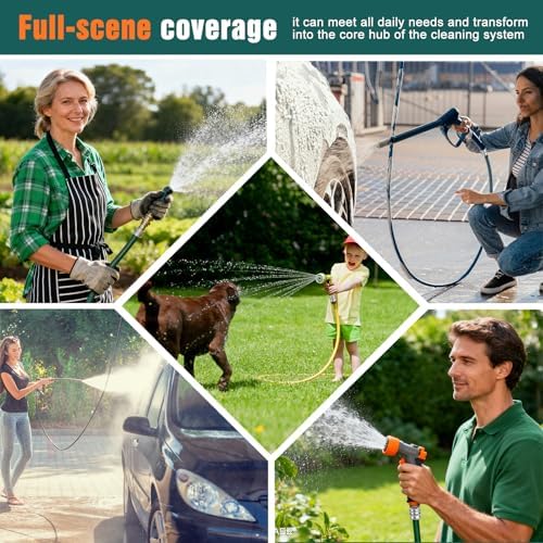 Stainless Steel Garden Hose Quick Connect Fittings Set – 6 Pack 3/4" GHT Universal Quick Release Adapters, Rustproof No-Leak Connectors with Spare O-Rings for Faucets & Sprinklers - Image 7