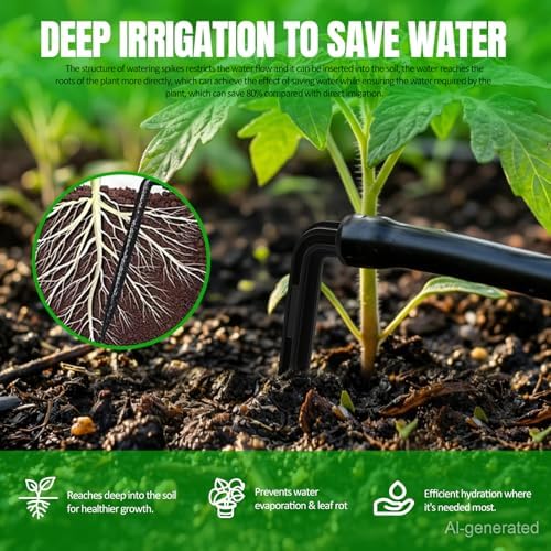 Solar Automatic Drip Irrigation System,Auto Self Watering Kit with Timer - Image 4