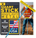 T&T Tools 48-Inch Smart Stick Metal Soil Probe – 3/8" Round Rod - 1 Pack by TTTools