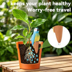 YesWhat Terracotta Watering Spikes Slow Release Watering Stakes 4-Pack - Image 2