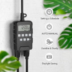 BN-LINK Outdoor 7-Day Programmable Timer Outlet, 2 Outlets, 2 Pack - Image 4