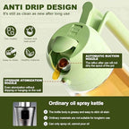 Continuous Spray Bottle 300ml – Fine Mist Plastic Mister for Plants, Hair & Cleaning, Refillable Reusable Spray Bottle with Modern Ergonomic Design (Green) - Image 7