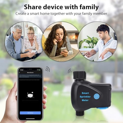 Intelligent watering timer effectively automates garden and lawn, wifi controlled with rain delay meter for easy integration (TNP) - Image 3