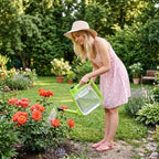 1.59 Gal Green Clear Plastic Foldable Watering Can - Image 7