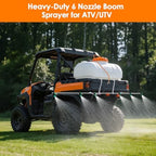6-Nozzle Foldable Sprayer Boom Kit, Equipped With 2 Heavy-Duty Hooks, 122" Wide, Suitable for ATVs/UTVs, With Adjustable Spray Patterns, Ideal For Large-scale Watering Applications - Image 2