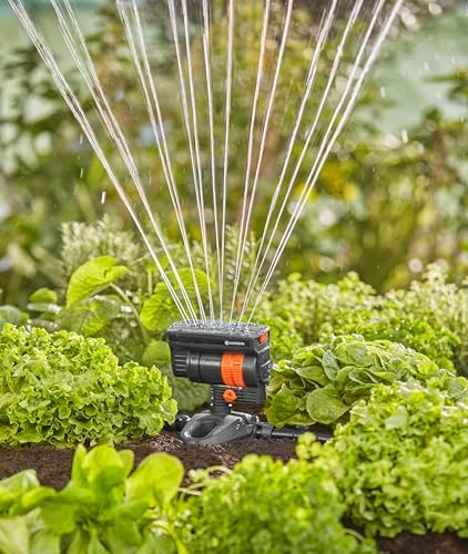 Gardena Micro-Drip-System Oscillating Sprinkler OS 90: Sprinkler for The Automatic Irrigation System, for Rectangular Areas of up to 90 m², Quick & Easy Connection Technology (13325-20) - Image 6