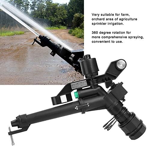 1.5 Inch to 1 Inch Dn25 Internal Thread Adjustable Rocker Sprinkler - 360掳 Rotating Lawn and Farmland Irrigation Sprinkler with Controllable Angle Plastic - Image 4