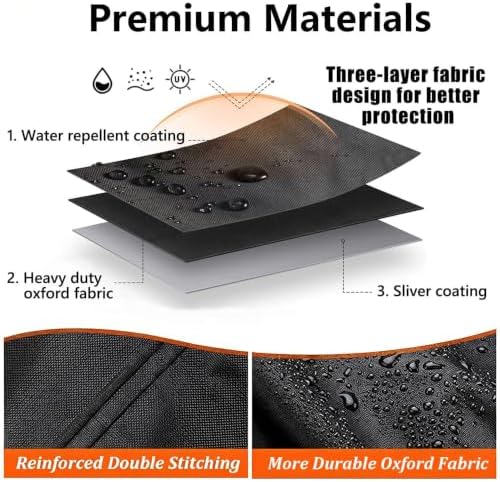 Hose Reel Cover for ELEY 1041 5th Edition 2020, Garden Wall Mounted Hose Storage Cover, Waterproof Portable Hose Protector with Drawstring, Daily outdoor protection,Grey - Image 7