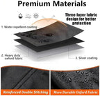 Hose Reel Cover for ELEY 1041 5th Edition 2020, Garden Wall Mounted Hose Storage Cover, Waterproof Portable Hose Protector with Drawstring, Daily outdoor protection,Black - Image 7