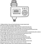 Smart Garden Hose Timer Automatic Watering System with LCD Display Leak Proof Design Multiple Programming Options for Outdoor Plants Irrigation 3/4 Inch ABS Plastic Durable - Image 6