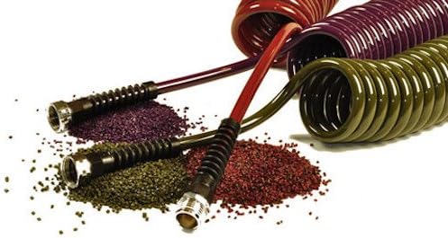 Water Right 300 Series (3/8") Coil Garden Hose, Drinking Water Safe, 50-Foot, Lead-Free Brass Fittings, Cranberry - Image 6