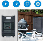 Digital Pool Timer Controller , Heavy Duty Programmable Switch for Pool, Heating, Filter, Proof Level IP67, ABS, PC - Image 4