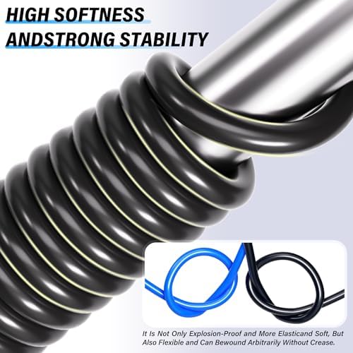 TAILONZ Black 1/2" OD Nylon Air Brake Hose 60M/200ft - Image 6