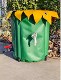52 Gallon Rain Collection System Collapsible PVC Water Storage with Three Spigots Water Barrel Collector Garden Water Catcher by FASDRESS