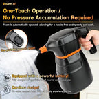 SANLIKE 2L Cordless Electric Foam Sprayer Car Wash Detailing Gun - Image 3